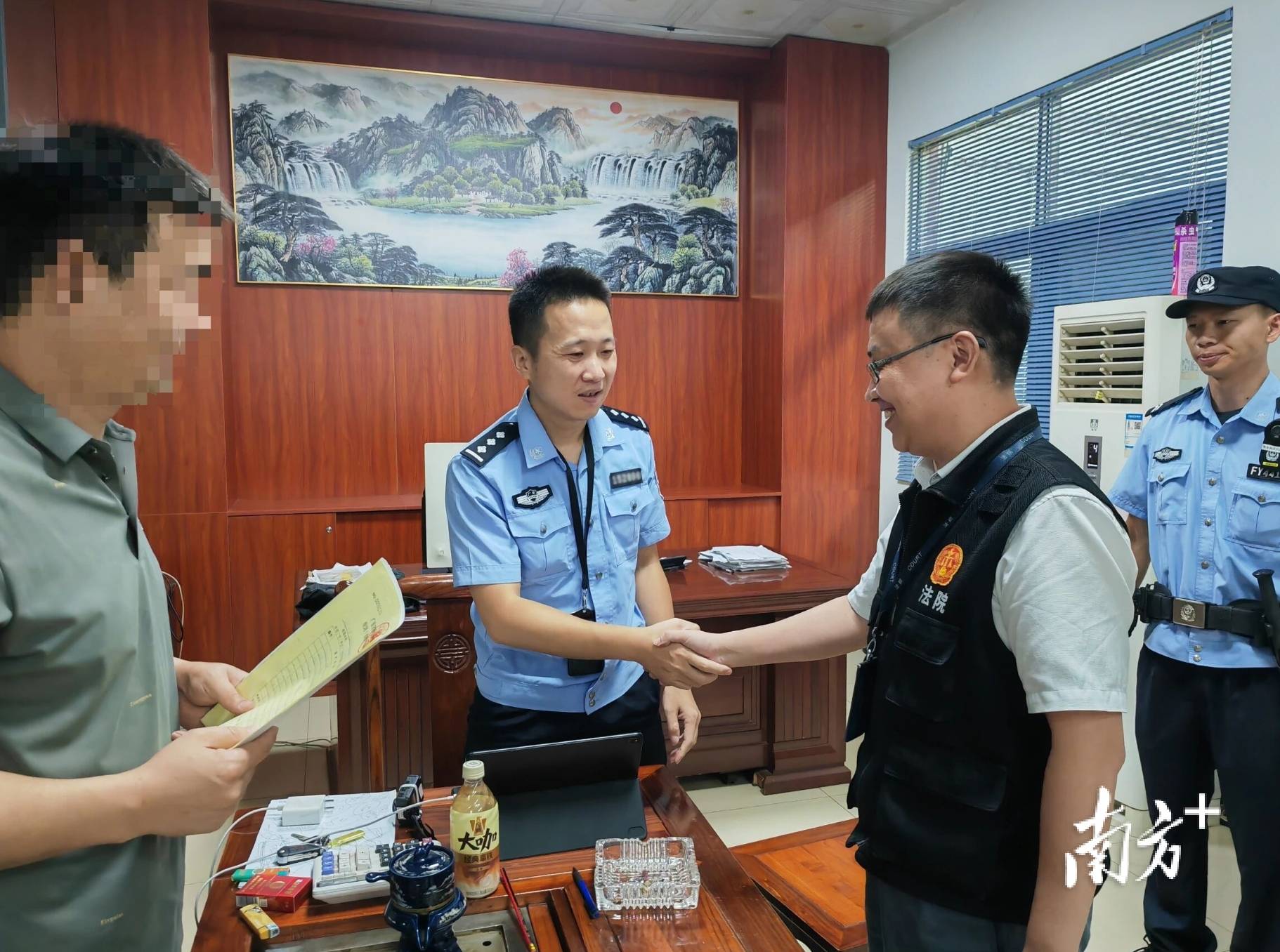 佛山法院联动东莞公安,跨市追回被非法转移查封财产