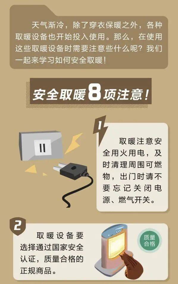 明后两天，局地降温或达8℃！你的取暖器备好没？